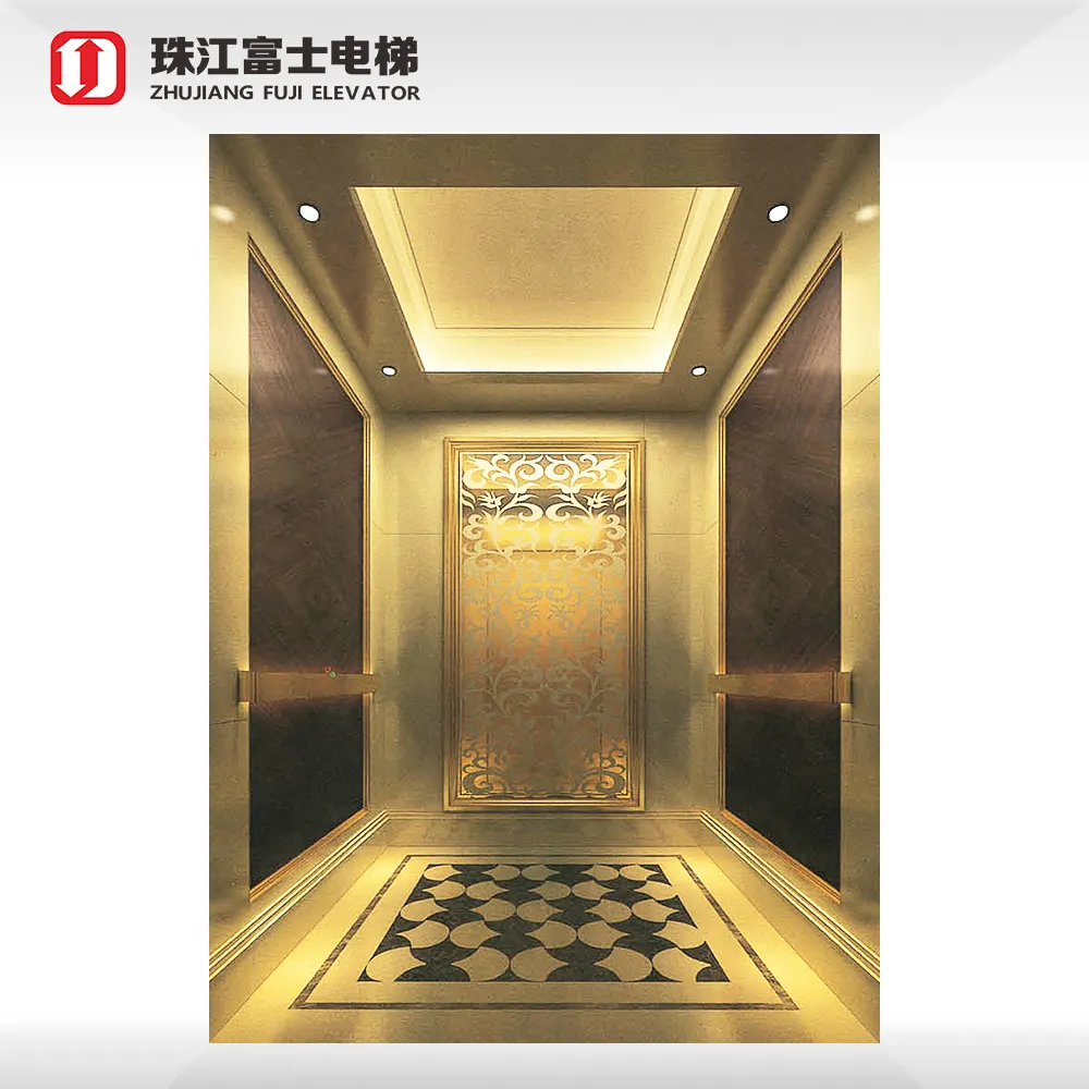 Zujiang Fuji Lift Rumah Desain Halus Lift Penggunaan Rumahan AC untuk Lift