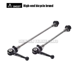 AEST Road Sepeda MTB Sepeda Bersepeda Rilis Cepat Roda Tusuk Sate CNC Titanium Axle Tuas QR Hub Tusuk Sate Sepeda Bagian