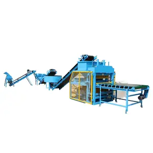 FL7-10 fully automatic compressed clay brick making machines with big capacity