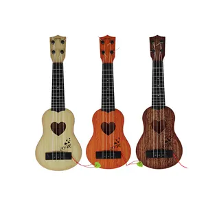 Brinquedo de guitarra, educação precoce, jardim de infância, madeira, bebê