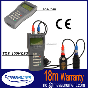 Taijiaポータブルハンドヘルド超音波流量計TDS-100Hポータブル超音波流量計M2センサー付き価格流量計 - Product Image 4