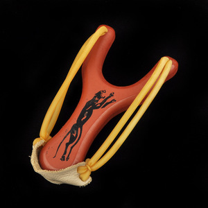 Slingshot en <span class=keywords><strong>bois</strong></span> puissant de haute qualité, catapulte avec bande de caoutchouc, tir de billes pour la chasse et les sports - Product Image 4