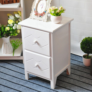 Tùy Chỉnh Phòng Khách Tủ Nông Thôn Đầu Giường Bàn Gỗ Rắn Đồ Nội Thất Lưu Trữ Tủ Gỗ Với Ngăn Kéo - Product Image 5