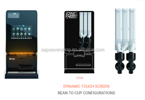 <span class=keywords><strong>Colombiano</strong></span> café cappuccino completamente automática publicidad dispensador de bebidas máquina de café - Product Image 3