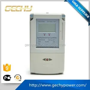 Monofásico medidor de electricidad prepagada/tarjeta inteligente medidor de electricidad
