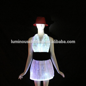Lujo resplandor colorido vestido glow in <span class=keywords><strong>the</strong></span> dark, vestido de lujo de chinaQ-01 + 08 - Product Image 1
