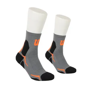 Mejor calcetines para pies sudorosos suave top baloncesto deportes calcetines terry de compresión de running gimnasio calcetines de deporte