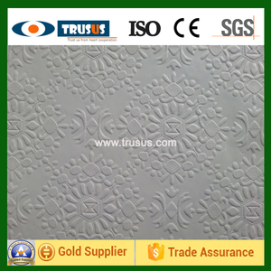 Poids léger Nouvellement décoratif Faux <span class=keywords><strong>Pvc</strong></span> gypse dalles de plafond - Product Image 1