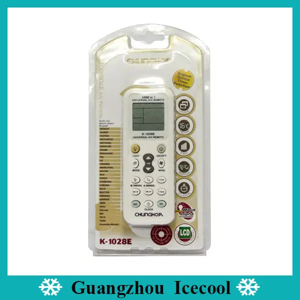 Mando A distancia universal de la marca chunghome, alta calidad, A/C, K-1028E