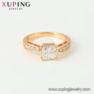 15441 Xuping Jewelry15441 Xuping classic 13686 coppie dello stesso paragrafo stile caldo di cerimonia nuziale Anello con 18K Oro placcato - Product Image 5