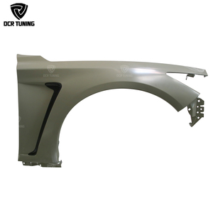 Kit de carrosserie en fer non peint Q50 pour Infiniti Q50 <span class=keywords><strong>Q50S</strong></span>, garniture de garde-boue avec évents d'air, 2014-2018, extérieur de voiture - Product Image 4