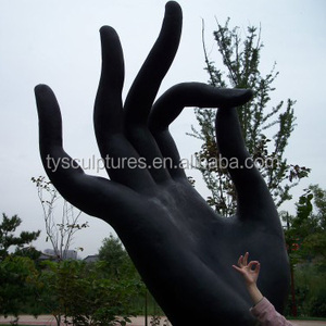 Sculture Decorative del giardino delle belle mani di <span class=keywords><strong>buddha</strong></span> della statua d'ottone del mestiere decorativo - Product Image 5