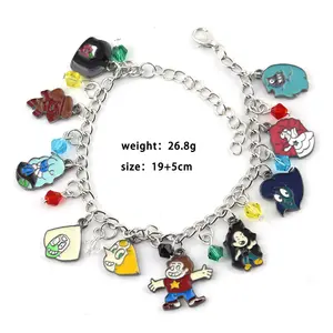 Gelang Charm Logam Bertema Karakter Steven Universe