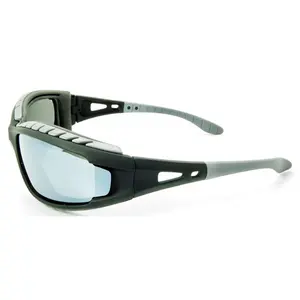 Occhiali di protezione degli occhi occhiali di sicurezza z87 con trattamento anti-fog, anti-graffio lente occhiali di protezione di sicurezza