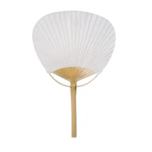 Mùa Hè Bãi Biển Ủng Hộ Nhiếp Ảnh Đạo Cụ Giấy Tròn Hand Fan Quà Lưu Niệm Đám Cưới Khách Đảng Favours Paddle Fan