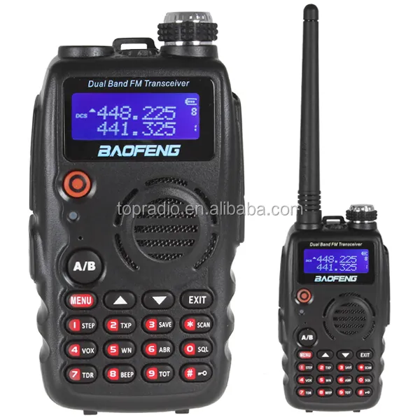 Baofeng UV-A52 Dual Band VHF UHF 128 ערוצים 1800mAh FM רדיו <span class=keywords><strong>BF</strong></span> UV5R