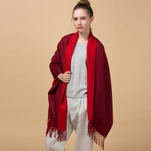 2024 étole en <span class=keywords><strong>laine</strong></span> de <span class=keywords><strong>cachemire</strong></span> double face à la mode pour femmes - Product Image 4