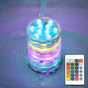 Luce per piscina a LED sommergibile a batteria telecomandata - Product Image 3