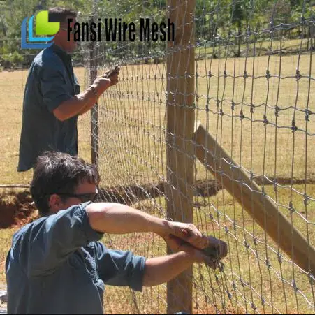 Fattoria Guardia Maglia del Nastro Metallico zincato grip blocco di rete metallica/grip blocco filo di recinzione/depositata recinzione
