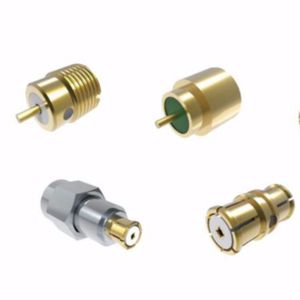24GHz Plaqué Or Verre au Métal Hermeticlly Scellé PIPA Connecteur RF Mâle - Product Image 1