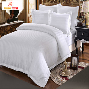 Hôtel de luxe king size neige blanc arabie saoudite ensemble de literie 100% coton - Product Image 6