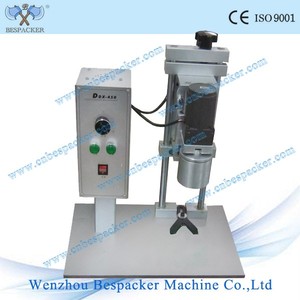Semi automatique bouteille en plastique capsule en aluminium machine - Product Image 1