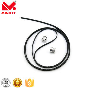 PU T2.5 T5 T10 ,AT5 AT10 HTD Losed ห่วงและเปิดท้ายเข็มขัด4มิลลิเมตร8มิลลิเมตร10มิลลิเมตร12มิลลิเมตร/Gt3เข็มขัดเวลา - Product Image 5