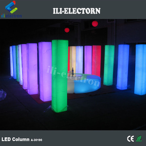 Led decorativa de la boda pilar pilar led iluminación led luz pilar - Product Image 6