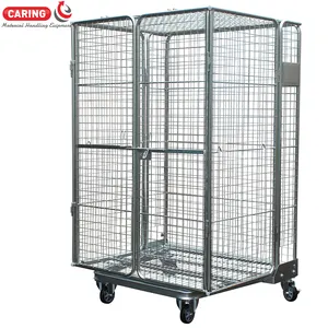 Roll Wadah/Roll Cage Trolley/Logistik Trolley