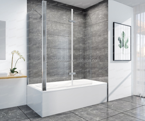 Converse — porte de douche en verre, peignoir moderne repliable, pour <span class=keywords><strong>baignoire</strong></span>, porte de douche, Offre Spéciale - Product Image 4