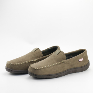 Commercio all'ingrosso di Gomma Piuma di Memoria Accoglienti degli uomini Indoor Outdoor Mocassino Pantofole Microsuede Anti-Slip Mocassini <span class=keywords><strong>Scarpe</strong></span> - Product Image 3