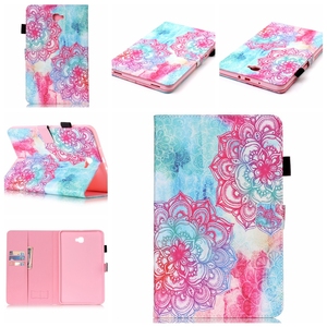 Coque de téléphone portable en cuir et silicone, étui souple tpu <span class=keywords><strong>pour</strong></span> <span class=keywords><strong>tablette</strong></span> <span class=keywords><strong>Samsung</strong></span> Galaxy Tab A6 10.1 2016 T585 <span class=keywords><strong>T580</strong></span> - Product Image 3