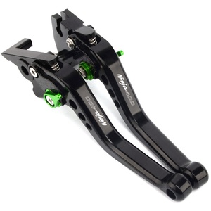Leviers d'embrayage de frein de moto réglables courts pour <span class=keywords><strong>Kawasaki</strong></span> Ninja 400 <span class=keywords><strong>VERSYS</strong></span> <span class=keywords><strong>300X</strong></span> Z250SL - Product Image 2