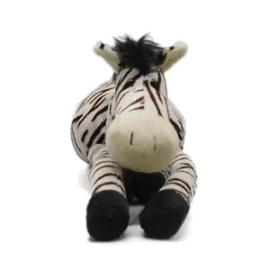 17 Inch Mềm Plush Doll Nhồi Zebra Hot Bán Đồ Chơi Sang Trọng Cho Giáng Sinh