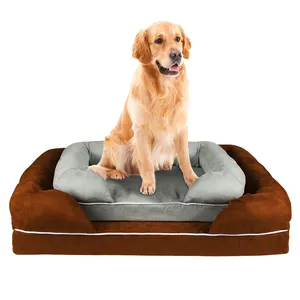 Groothandel Nieuwe Custom Wasbare Duurzaam Grote Hond Bed