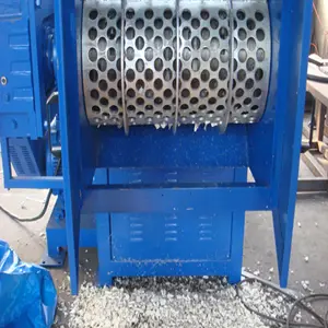 Nhựa chất thải HDPE Lớn ống Đơn Trục shredder máy để bán