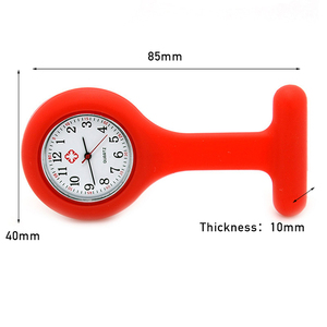 Orologio da <span class=keywords><strong>infermiere</strong></span> di diversi colori orologio medico Fob spille in gomma di Silicone <span class=keywords><strong>orologi</strong></span> medici <span class=keywords><strong>infermiere</strong></span> <span class=keywords><strong>per</strong></span> le donne forniture ospedaliere - Product Image 3