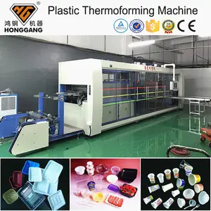 Máquina termoformadora de embalaje de blíster de plástico de alta velocidad