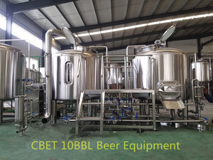 1000L mini sản xuất bia thiết bị làm bia với nấm men, nhảy và mạch nha - Product Image 2