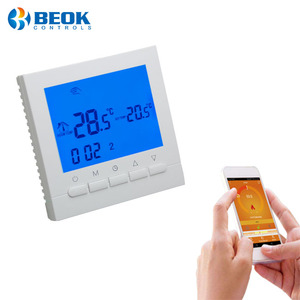 <span class=keywords><strong>Smart</strong></span> Wifi 7 jours Programmable Thermostat électrique sans fil programmable de chaudière de gaz - Product Image 4