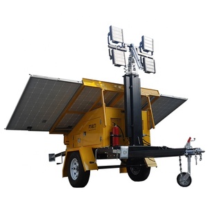เสาไฟโซลาร์เคลื่อนที่ 1200w แทนเสาไฟดีเซล - Product Image 1