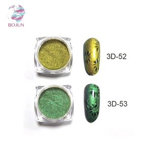 Fabrication de pigments magnétiques 3D effet œil de chat, pigments à effet 3D, matériaux pour l'art des ongles DIY, fabricants d'art miroir - Product Image 5