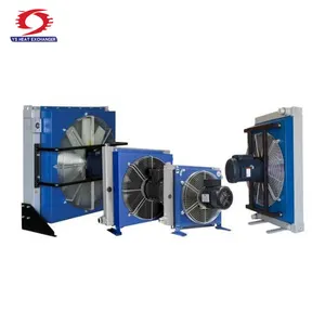 Refrigerador de óleo hidráulico de alto desempenho com ventilador para misturador de concreto