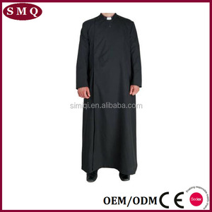 Fabricant OEM Soutane Noire Épiscopale Catholique Romaine - Product Image 3