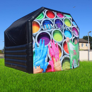 WINSUN Boîte <span class=keywords><strong>de</strong></span> <span class=keywords><strong>nuit</strong></span> gonflable mobile pour événements privés Tente <span class=keywords><strong>de</strong></span> maison disco pour fête en plein air tente arrière carrée portable à vendre - Product Image 6