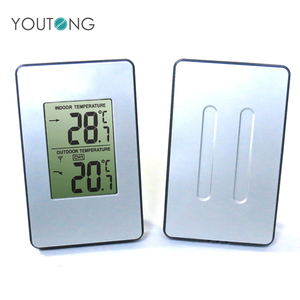 도매 433Mhz 무선 기상 관측소 자동 실내/실외 디지털 온도계 온도 센서 포함 OEM 맞춤형 - Product Image 2
