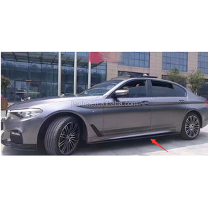 Per minigonne laterali in fibra di carbonio serie 5 Spoiler <span class=keywords><strong>a</strong></span> labbro paraurti per BMW F90 M5 G30 G31 G38 M Tech M 2017 sportiva 2018 <span class=keywords><strong>b</strong></span> - Product Image 5
