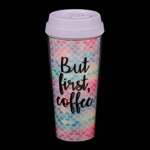 Hojas ideas de copia de plástico, producto de promoción de moda, copo de caneca de plástico personalizado - Product Image 4