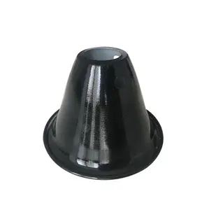 Nanjing Indoor Kustom Lapisan Hitam Lampu LED Cover