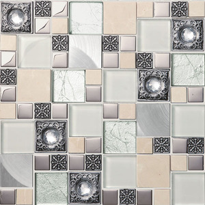 Nouveau style de carrelage en mosaïque de verre de cristal de pierre naturelle - Product Image 6